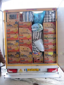 Hulptransport voor Oekraïne per vrachtwagen vanuit Nederland